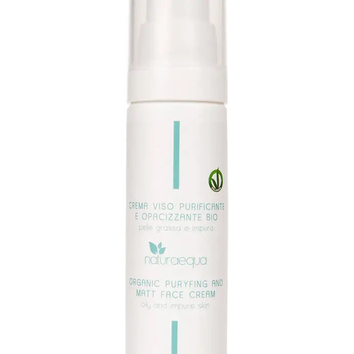 Crème visage purifiante et matifiante BIO