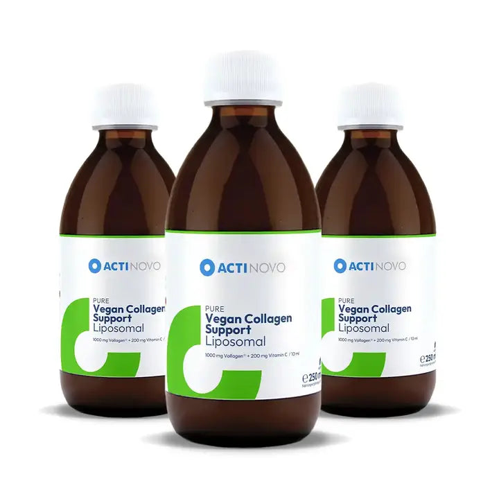 Soutien au collagène végan liposomal