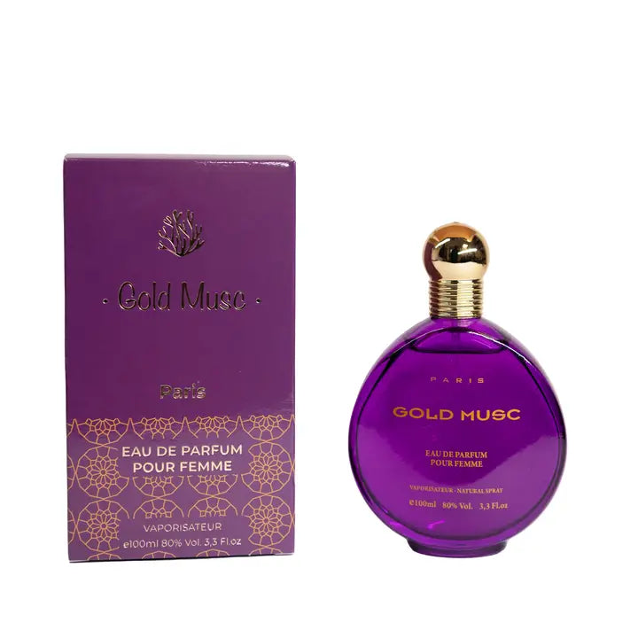 Parfum floral exotique femme – Coco, Jasmin Sambac & Vanille Musc Doré 100ml - Fabrique France Grasse