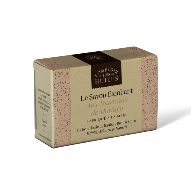 Le Savon Exfoliant Bio - Aux Tourtaux de Moringa