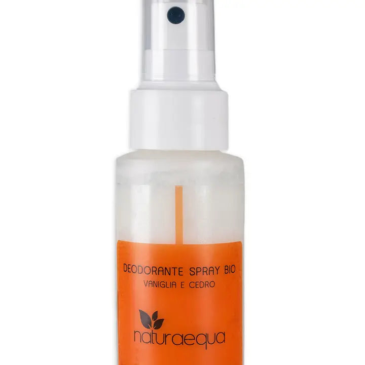 DÉODORANT SPRAY BIO VANILLE ET CÈDRE