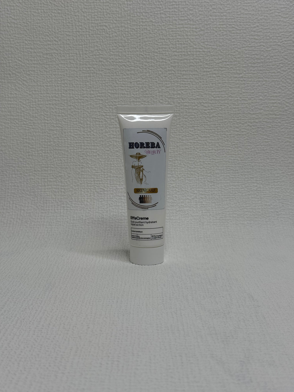 Horeba - Effacrème 50 ml : Soin visage purifiant et clarifiant à l' Acide azélaïque