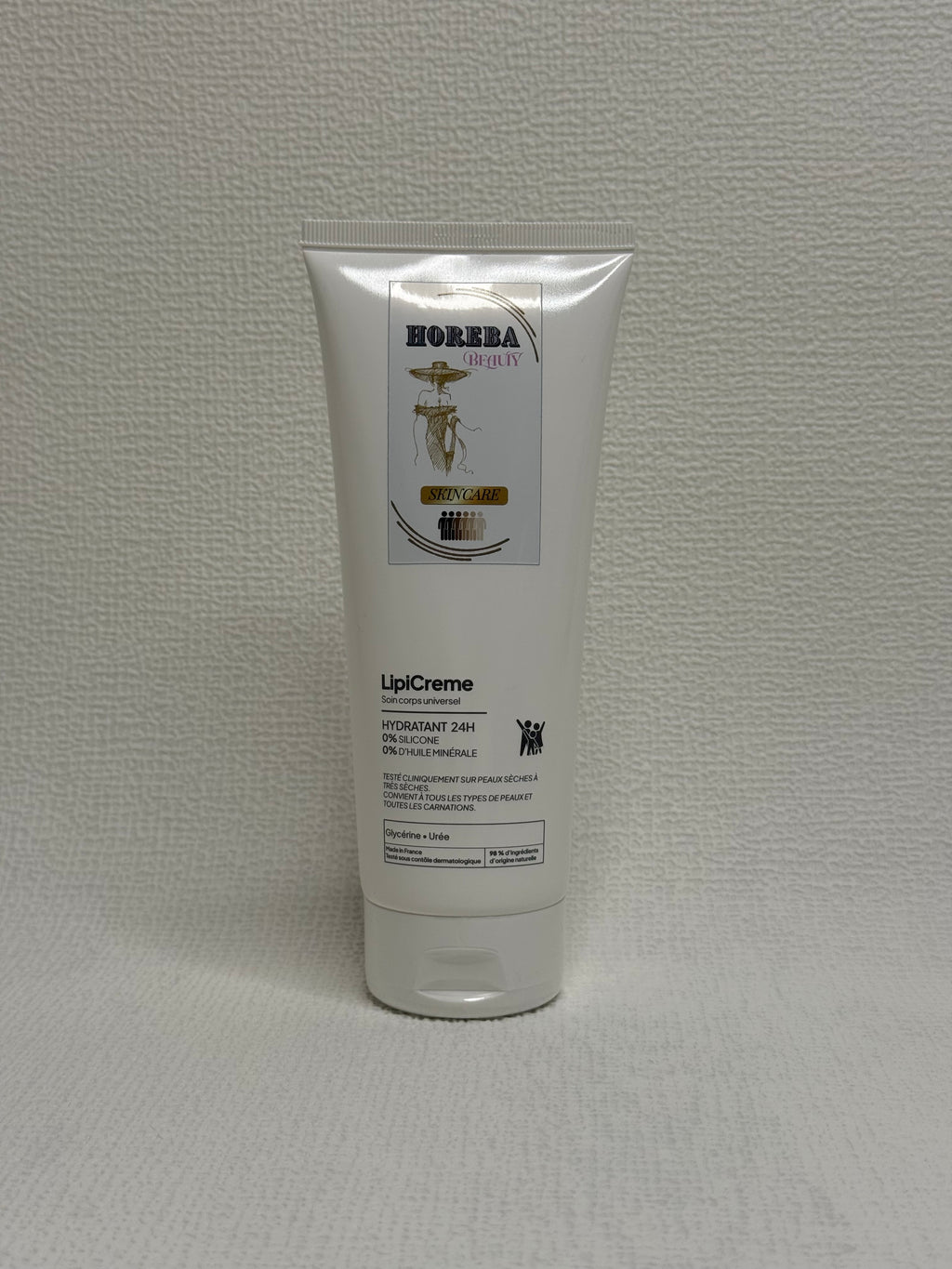 Horeba - LipiCreme 200 ml– Soin hydratant et unifiant  universelle