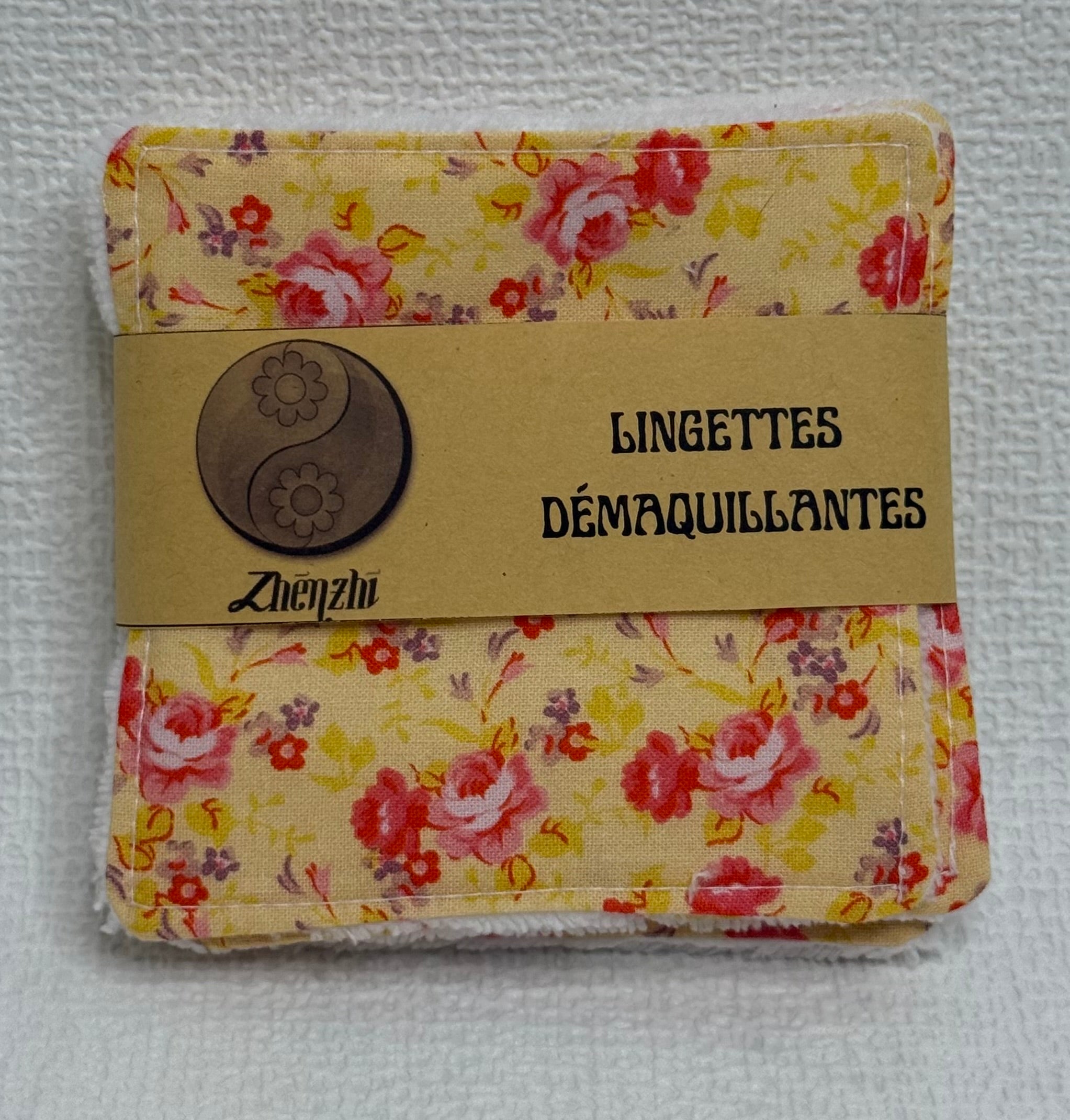Lingettes démaquillantes en coton de bambou