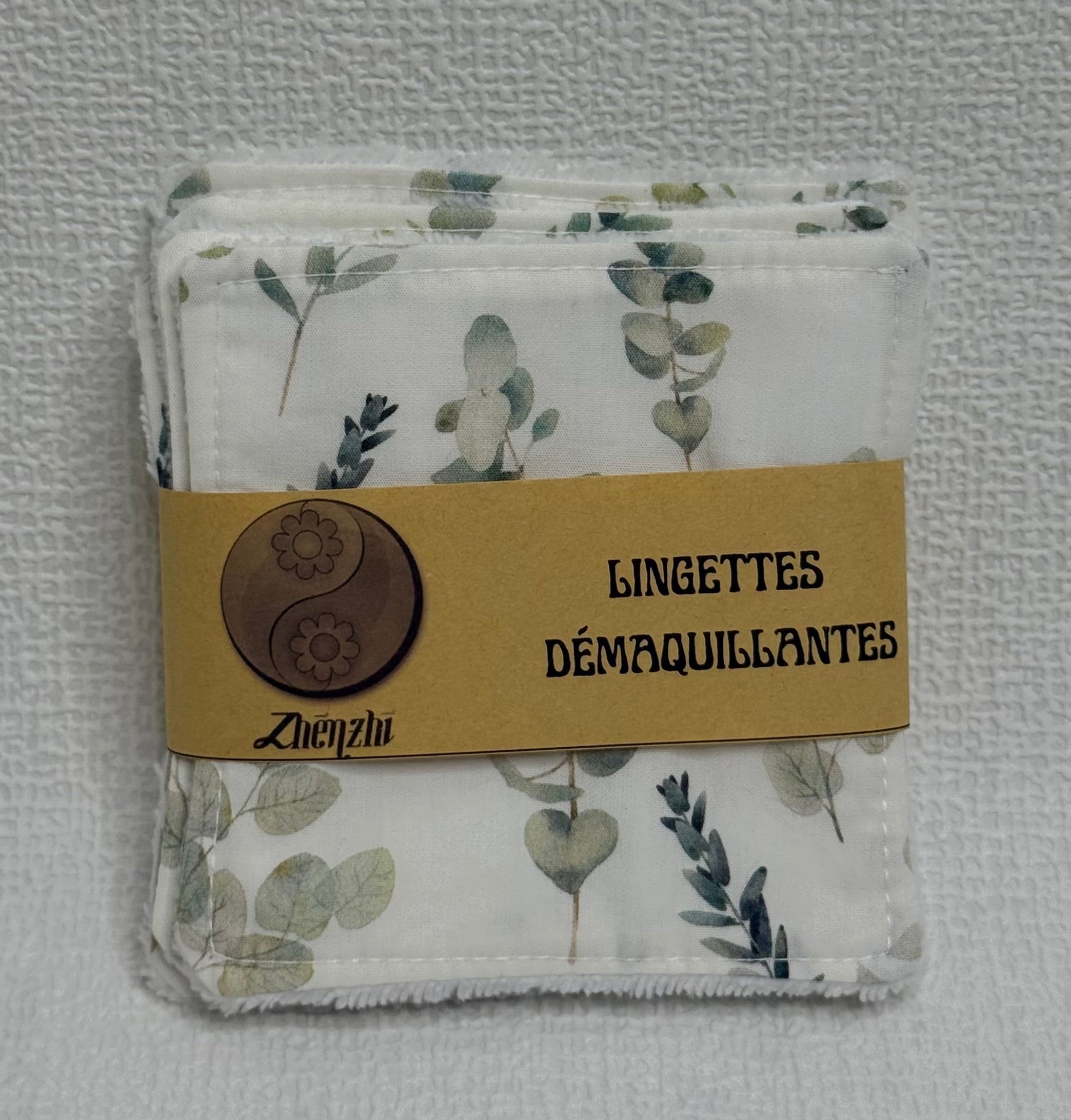 Lingettes démaquillantes en coton de bambou