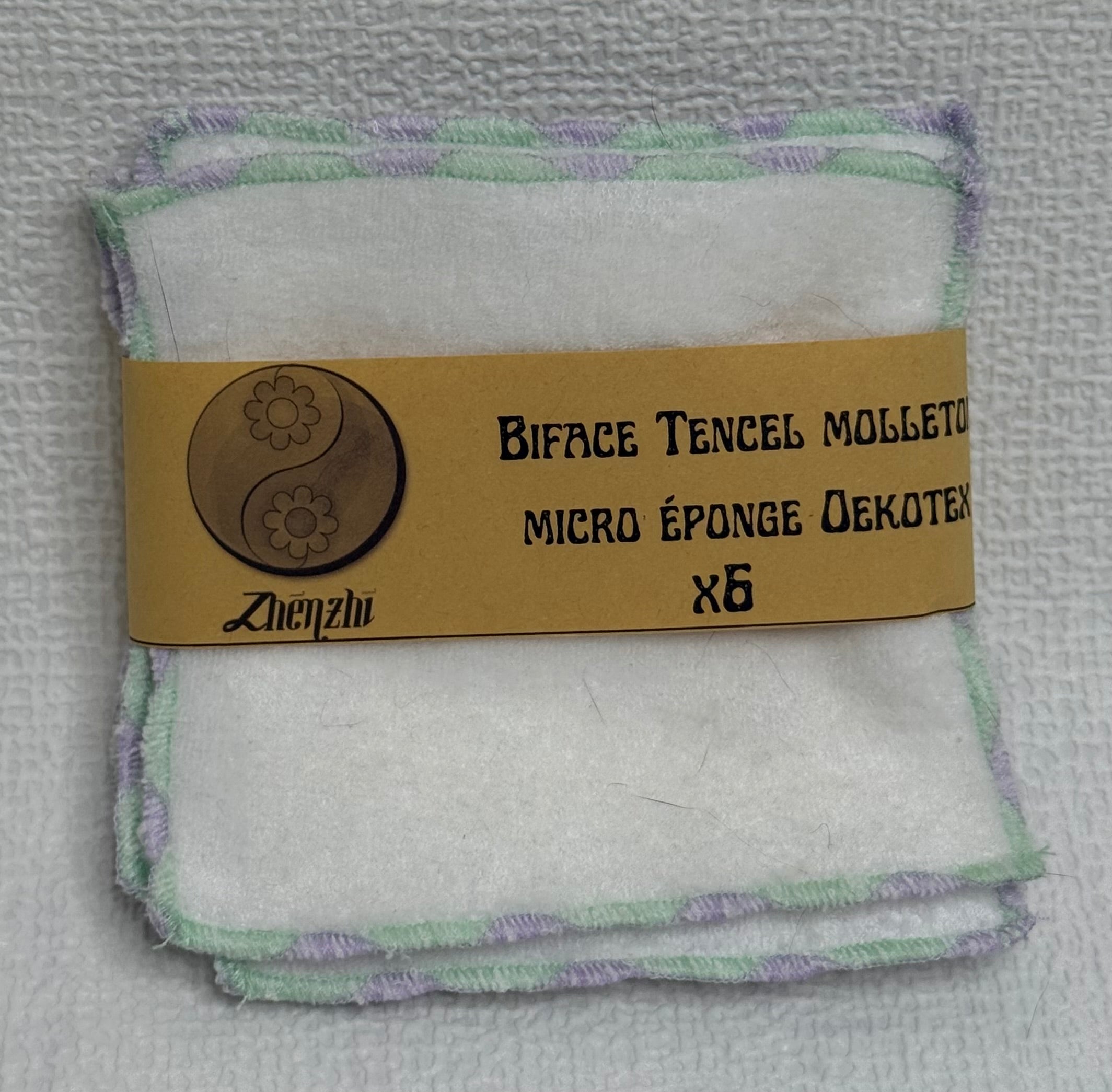 Lingettes démaquillantes en coton de bambou