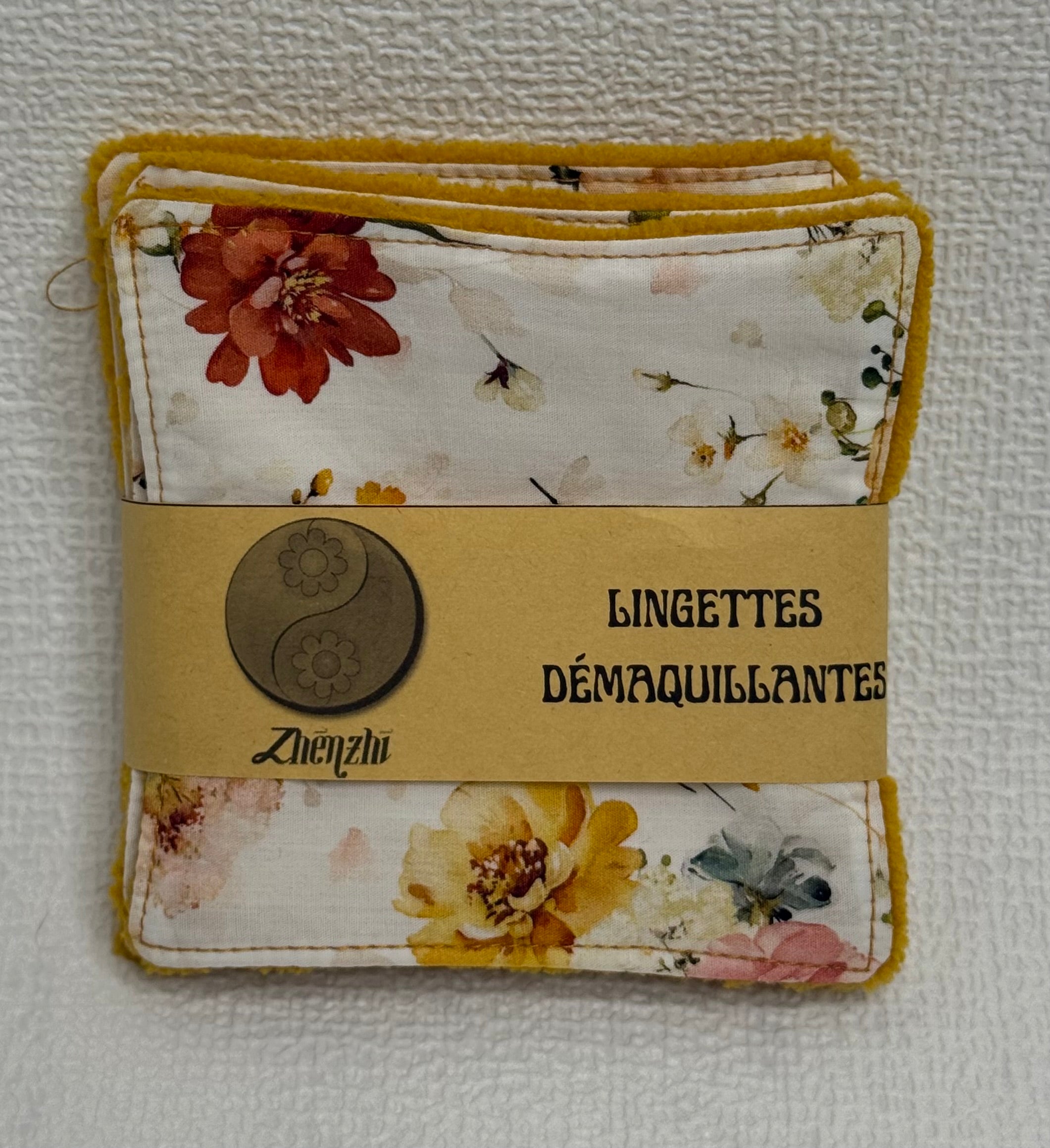 Lingettes démaquillantes en coton de bambou