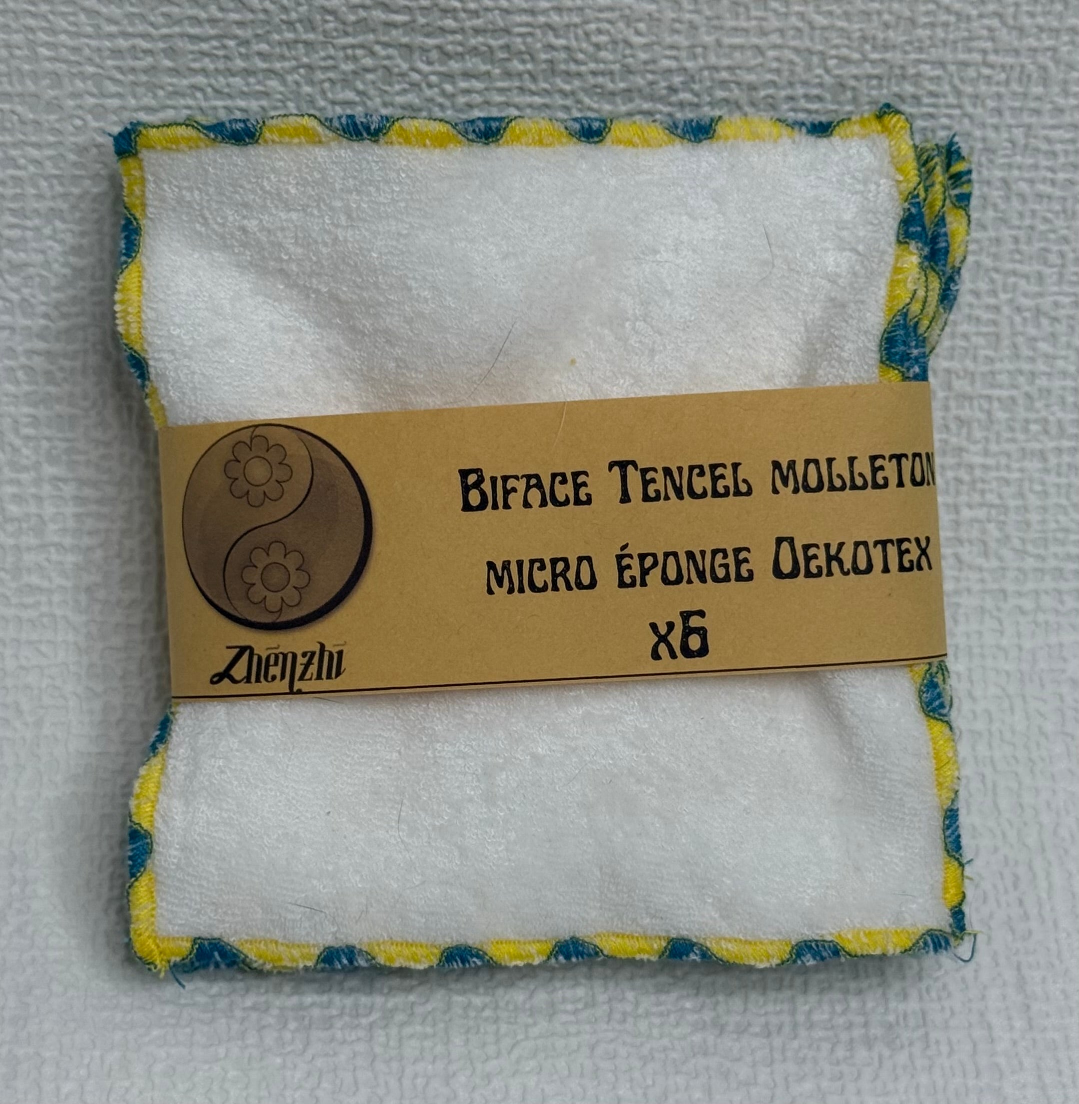 Lingettes démaquillantes en coton de bambou