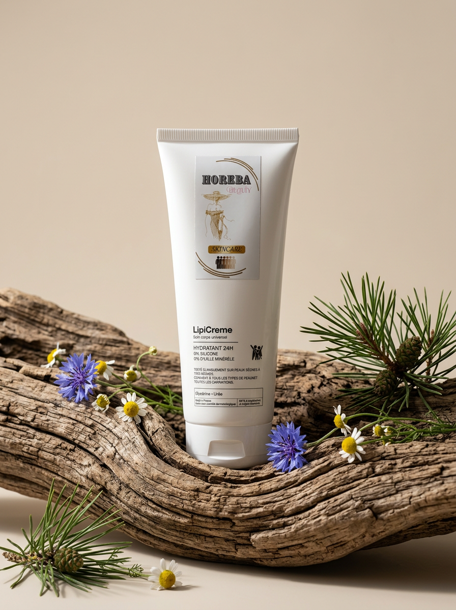LipiCreme 200 ml– Soin hydratant et unifiant  universelle
