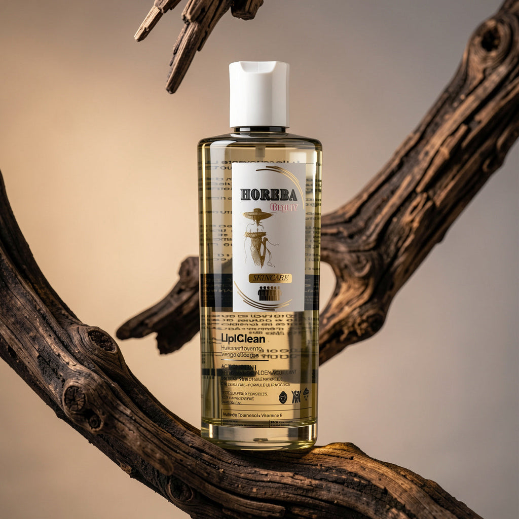 Horeba - lipiclean 400 ml- Huile nettoyante et démaquillante visage et corps - nutrition intense et souplesse.
