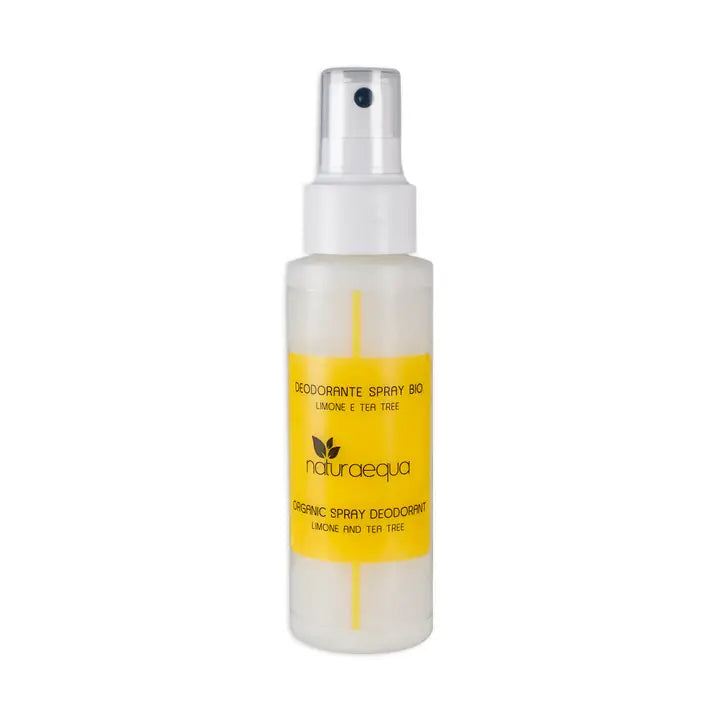 DÉODORANT SPRAY BIO CITRON ET ARBRE À THÉ