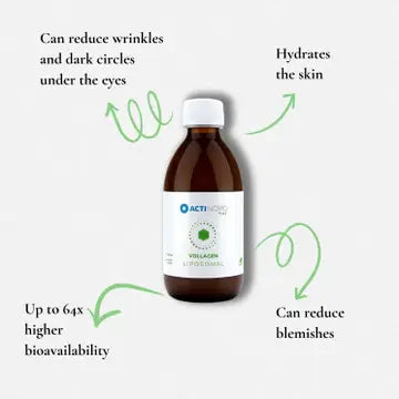 Soutien au collagène végan liposomal