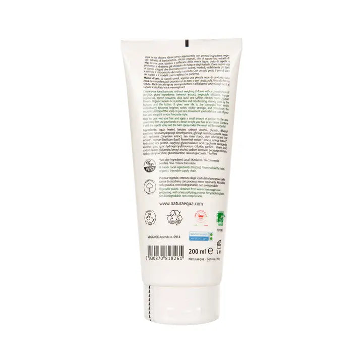 Crème coiffante pour cheveux - huile de sapote BIO 200ml